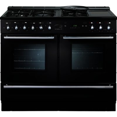 Rangemaster Toledo XT 110cm Dual Fuel 76330 Range Cooker in Gloss Black with FSD Hob Rangemaster Toledo XT 110cm Dual Fuel 76330 Range Cooker in Gloss Black with FSD Hob